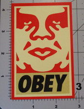 SHEPARD FAIREY Obey Giant Sticker 2.75X4.25