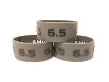 Ammo Bands, 6.5 Magazine ID Band. Sold in Pack of 3.