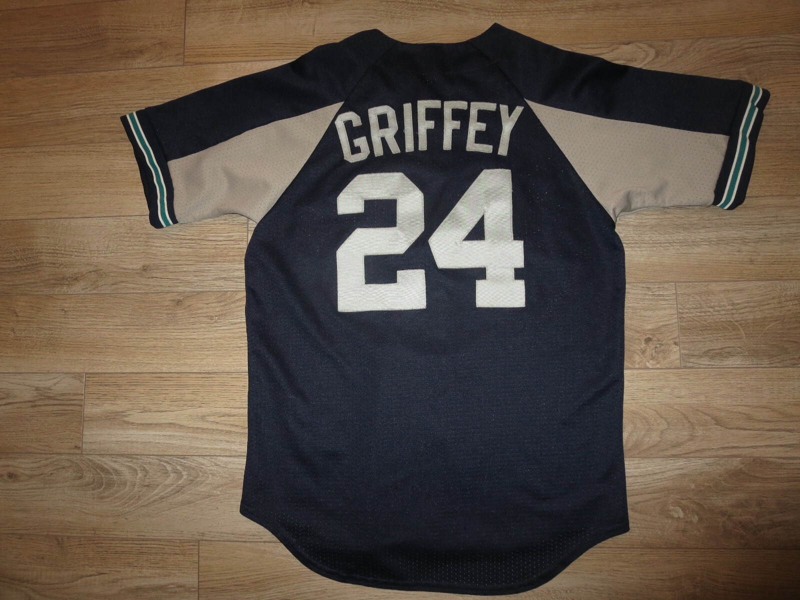 Ken Griffey Jr. #24 Seattle Mariners Limited Edition Majestic MLB Jersey SM S