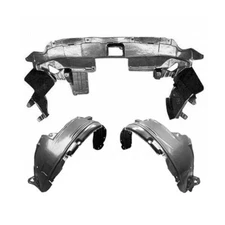 New Front Fender Liner & Lower Engine Under Cover Set For 2007-2009 Honda CRV