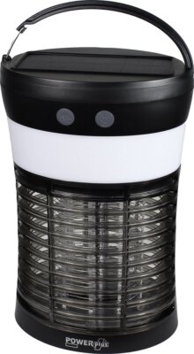 PowerPlus Horse LED Campinglaterne Laterne Mückenfänger Solar warmweiß Outdoor