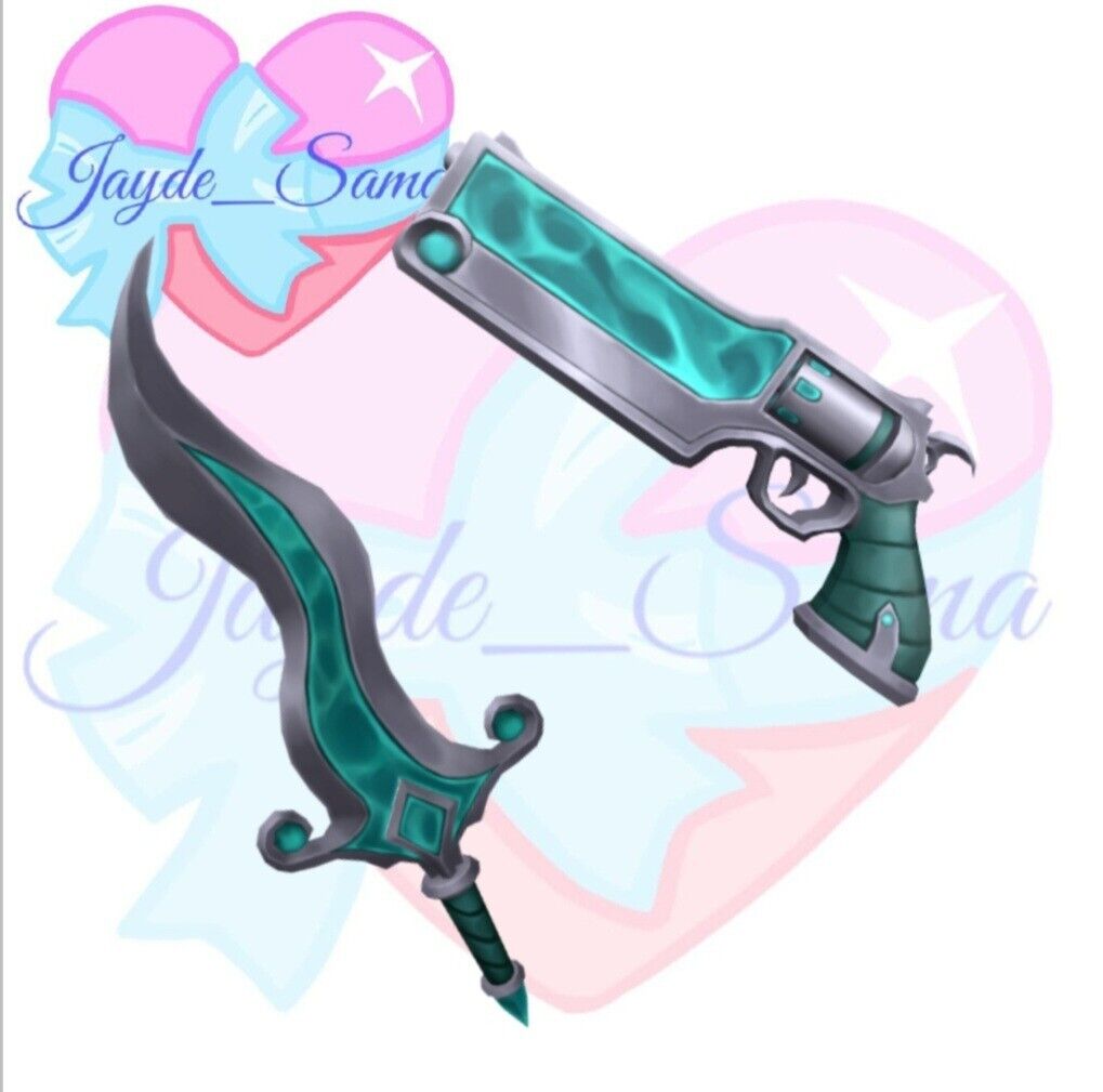 Murder Mystery 2 MM2 Swirly Set GODLY Roblox *FAST DELIVERY* (Read