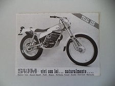 advertising Pubblicità 1978 MOTO SWM TL 125 TRIAL