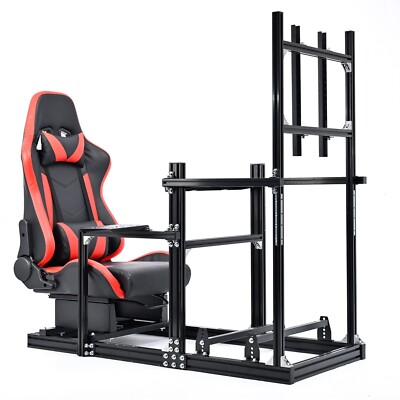 Minneer 3060 Verstellbares Aluminiumlegierungsprofil Rennen Sim Cockpit für MOZA