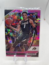 2020-21 Prizm Draft Picks TYLER BEY RC Rookie Pink Cracked Ice #35 Colorado