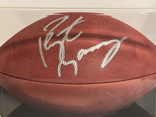 Peyton Manning HOF Signed Duke Football w/custom Display Case JSA PSA / DNA - Picture 3 of 12