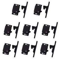 8 Pack Cabinet Door Latch/RV Drawer Latches, 8 Pull Force Latch, Holder for Home