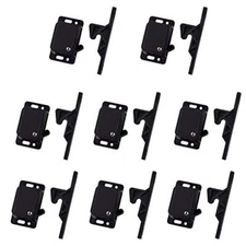 8 Pack Cabinet Door Latch/RV Drawer Latches, 8 Pull Force Latch, Holder for Home