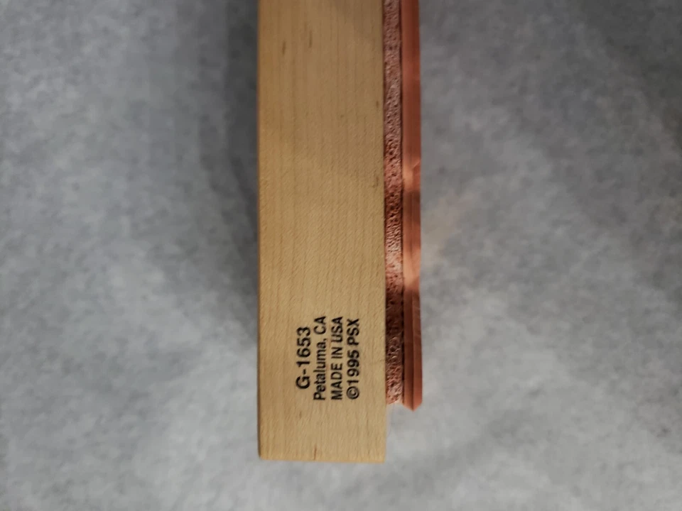 1995 PSX G-1653 big fish rubber stamp - Image 3 of 3