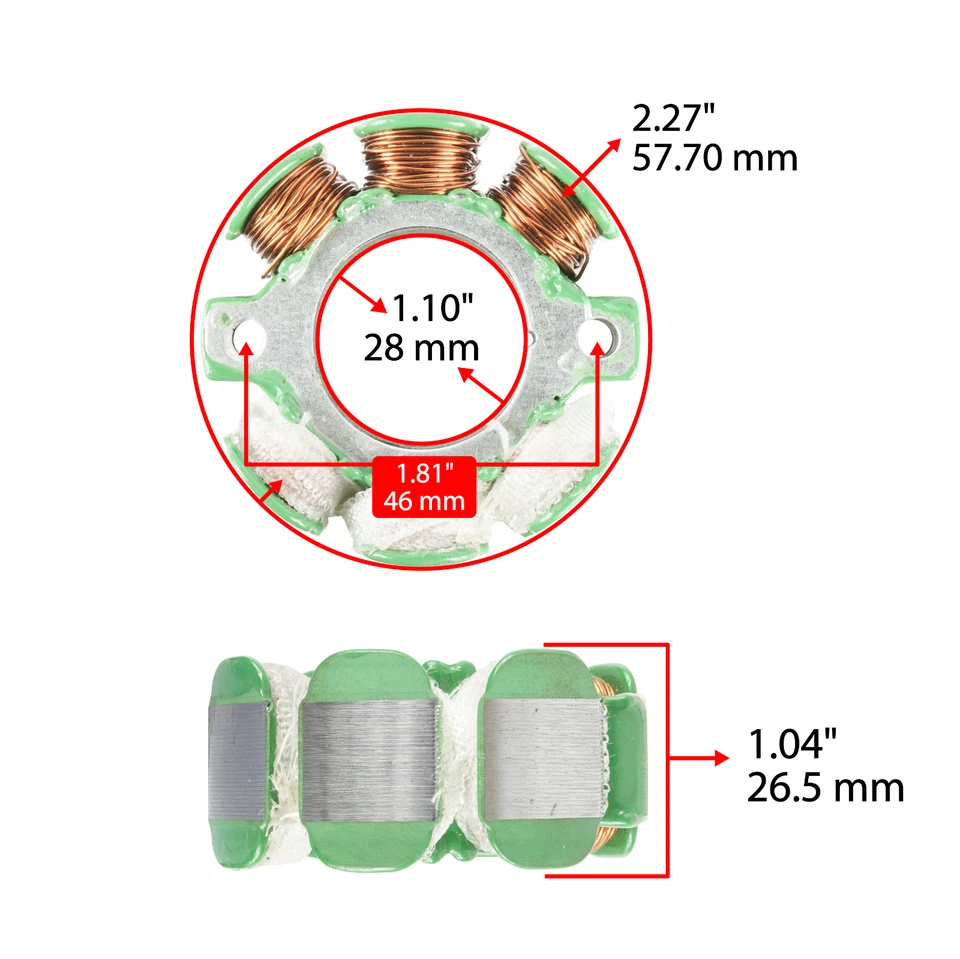 Статор для Suzuki RM250 RM250Z 2001-2005 2006 2007 2008 Magneto - Изображение 2 из 4