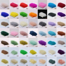 Ostrich Feather Trim Fringes - 3-4" - 10 Yards