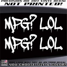 Diesel Mafia 2 Decal Sticker Set Car Truck Window Funny Job Soot Life Smoke