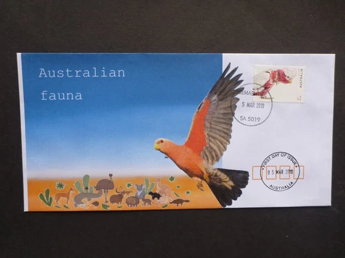AUSTRALIA 2019 FAUNA PRIVATE ILLUSTRATED FDC- GALAH 2