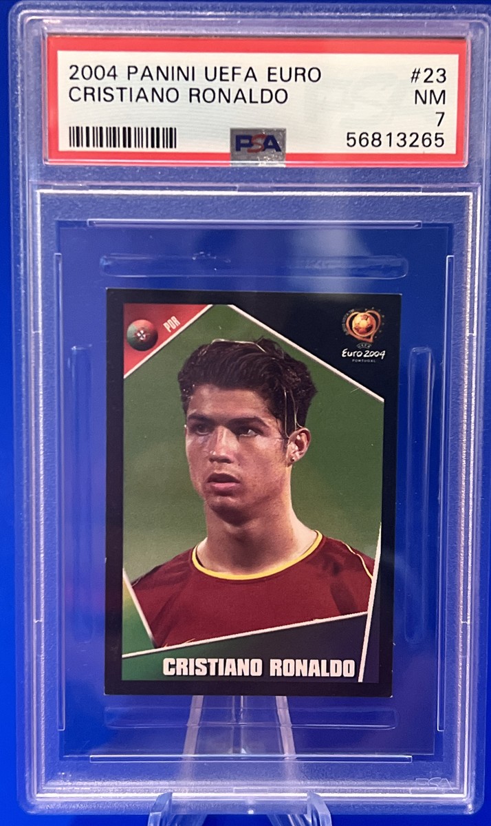 PANINI UEFA EURO 2004 STICKERS #23 CRISTIANO RONALDO