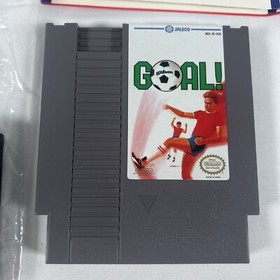 GOAL! NES Nintendo Complete CIB Very Good Condition! With Inserts With Protector
