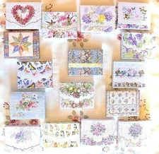 Carol Wilson Blank Note Card Portfolios ~~ 40 Designs ~~ Choose Your Favorite