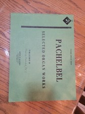  Pachelbel: Organ Works II, Chorale Preludes; organ  Kalmus 