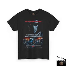 Terminator 3 Rise Of The Machines Movie Poster T-Shirt For Men & Women