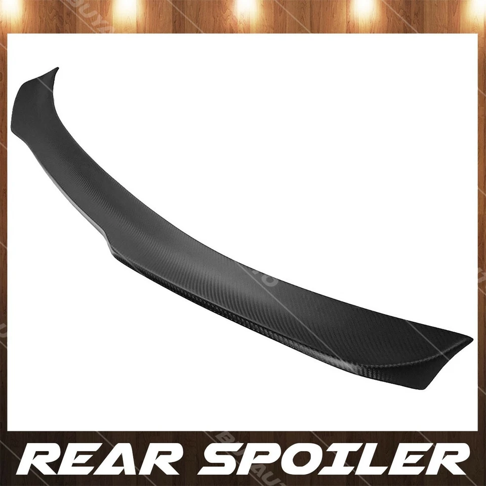 Alerón trasero para Ford Mustang 15-21 mate fibra de carbono estilo B tapa alerón Foto 2 de 4