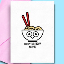 Adult Birthday Card Happy Birthday Mopho Cheeky Insulting Humour Boyfriend Wife
