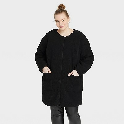 Sherpa Overcoat Jacket - Ava 