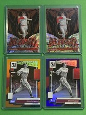 2022 Donruss Stan Musial #UL-14 Rapture Unleashed St Louis Cardinals Lot (4)
