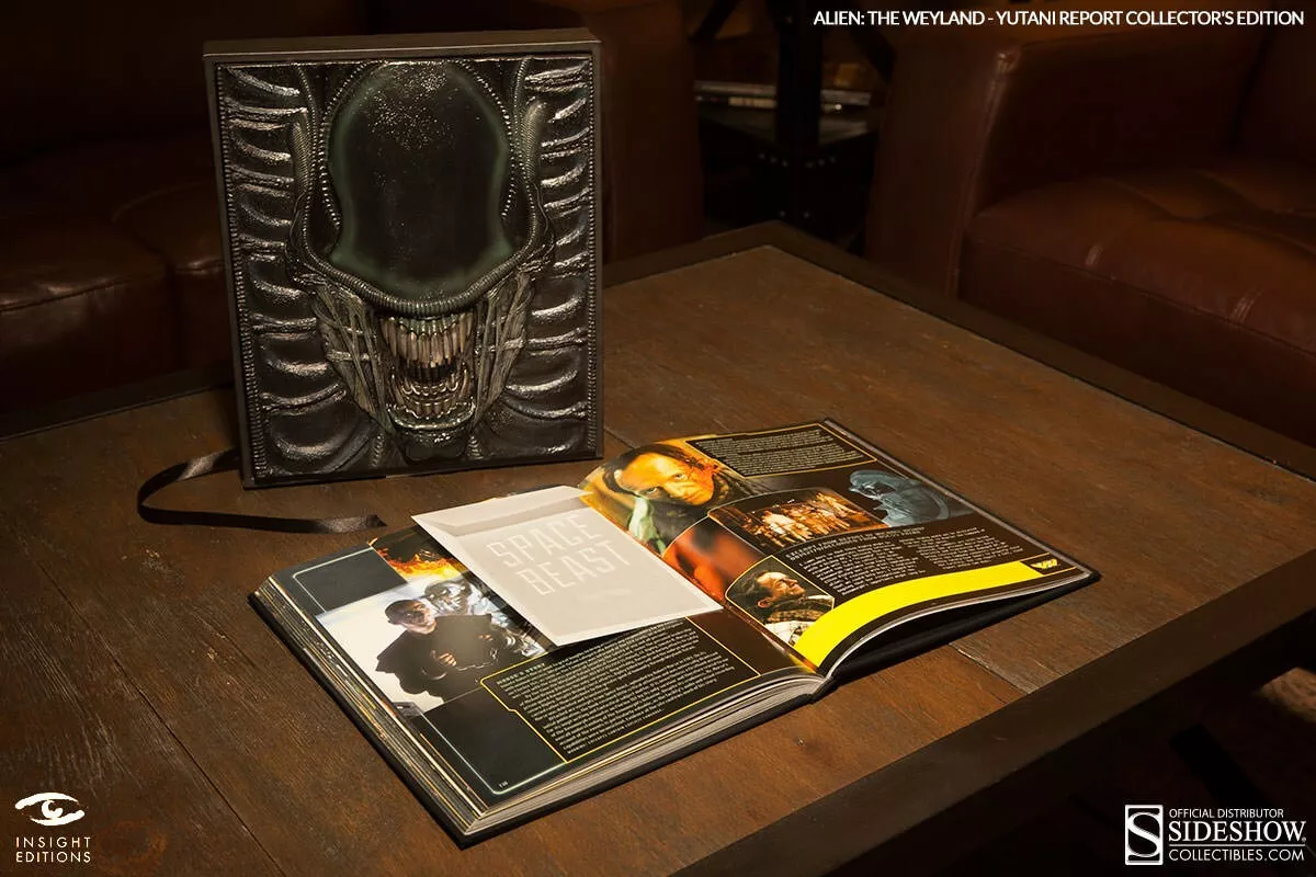 Alien The Weyland-Yutani Report Collectors Edition Hardcover Book Sideshow NIB