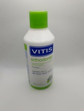 Vitis Kieferorthopädische Mundspülung, 500 ml Apfel-Minze-Geschmack