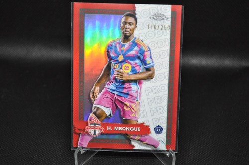 Hugo Mbongue 2024 Topps Chrome MLS Soccer #137 RC /250 Rose Gold Refractor