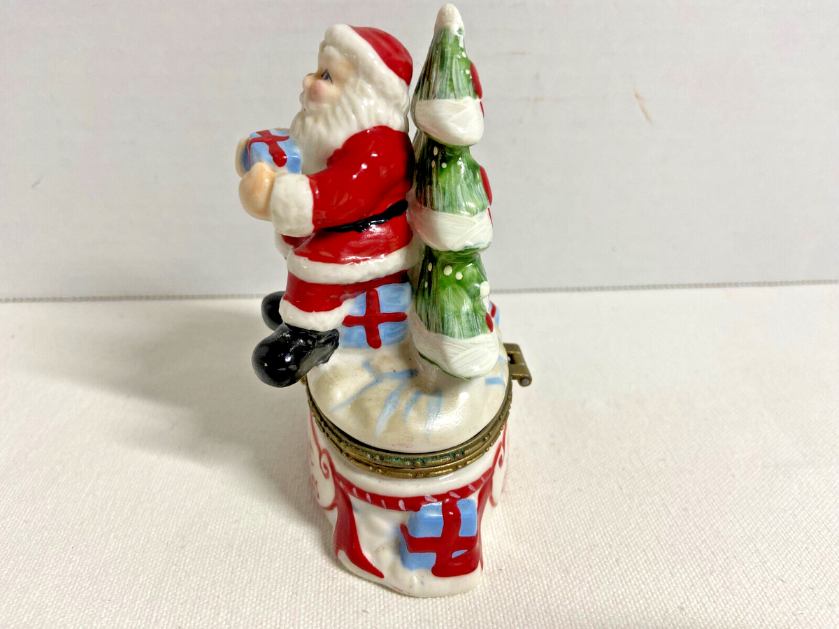Vintage Villeroy & Boch Spirit of Christmas Hinged Trinket