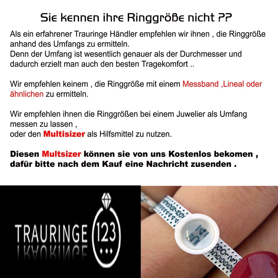 Trauringe , Eheringe mit 3 Steinen , Partner Ringe  , Silber 925 , J17-3 V - Bild 4 von 4