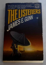 THE LISTENERS - JAMES E. GUNN - DEL REY BOOKS SCI-FI PAPERBACK 1972