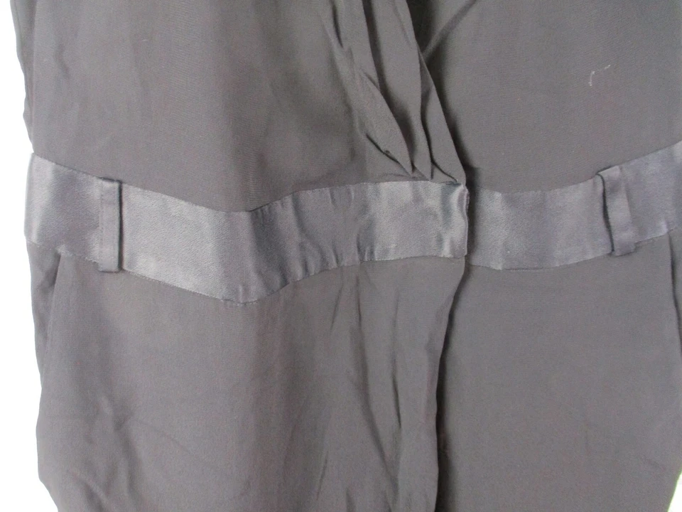 Bec & Bridge womens jumpsuit playsuit black 12 v-neck sleevelss pockets - image 4 of 4