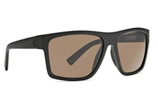 VonZipper Dipstick Sunglasses (Black Satin / Bronze) SMPF7DIP FBZ