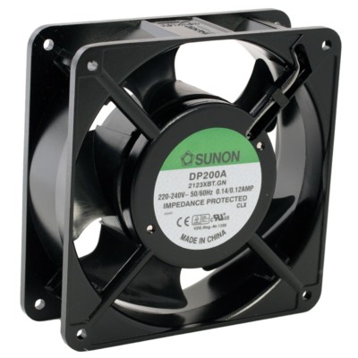 DP200A-2123XBT Axial-Lüfter 120x120x38mm 230V~ 165m³/h 2850U/min Sunon