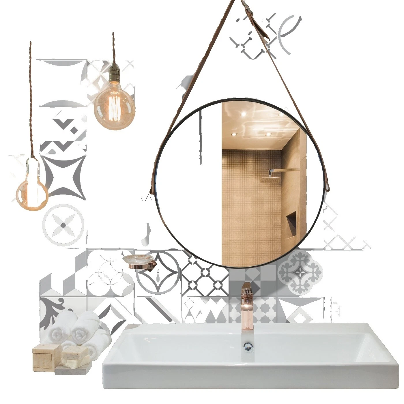 Frontera mediterránea Cocina Azulejos Azulejos