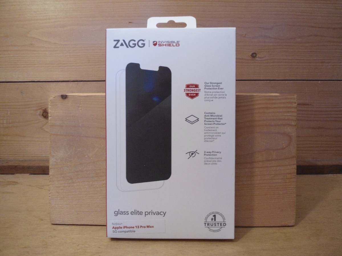ZAGG Glass Elite Privacy Apple iPhone 14 PLUS/13 PRO MAX Screen  Protector