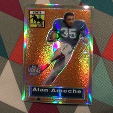 2001 Topps Archives Reserve Refractor Alan Dante Ameche # reprint 1956 RC Colts