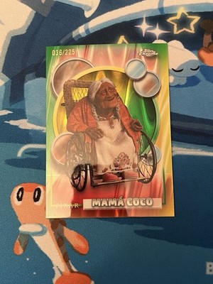 2026 Topps Chrome Disney Mama Coco Green Wave /225