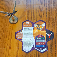Heroscape Empress Kiova Einar Kyrie Painted Unique Hero Figure w/ Card (2006)