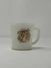 Vintage Anchor Hocking Fire King Esso Tony The Tiger Milk Glass Coffee Mug Cup