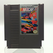 Konami Bill Elliott's NASCAR Challenge Nintendo NES Racing With Sleeve