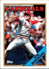 Joe Magrane St. Louis Cardinals Topps 380 1988 Baseball Card