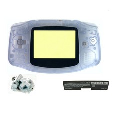 Replacement Transparent Full Housing Shell Case Pack for Gameboy Advance GBA