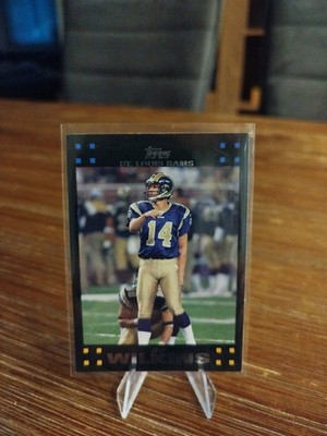 2007 Topps  - Jeff Wilkins St Louis Rams