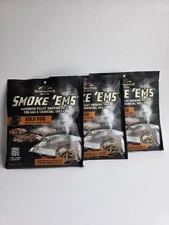Bear Mountain Smoke ‘Ems BOLD BBQ Real Wood Smoke On Any Grill Pack Of 3