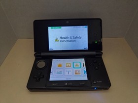 Nintendo 3DS Handheld System - Black - Tested and Working