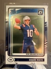 Drake Maye 2024 Donruss Optic Rated Rookie #229 Patriots MVP Superbowl