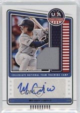 2023 Panini USA Baseball Stars & Stripes Materials Michael Carico Auto p8v