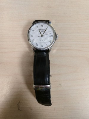 Tissot 1853 Le Locle Luxury 39mm Silver White Dial Automatic Men's Watch